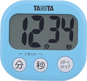 タニタ デジタルタイマー アクアミントブルー TD-384-BL 00030264