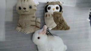 Animal/Fish Plushie/Doll Hedgehog Otter Cat Rabbit Owls