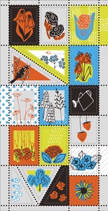 DECOLE Decoration Garden Gift Stamp Made in Japan
