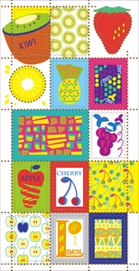 DECOLE Decoration Sticker Stamp