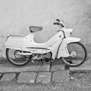 ガラスアートシリーズ　Vintage Motorbike 2 U 2166241-