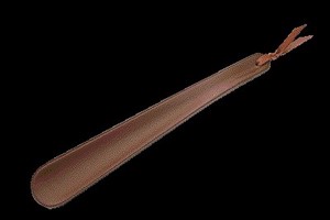 Shoehorn Brown Genuine Leather Made in Japan