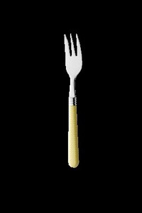 Fork Yellow Pastel Cutlery Made in Japan