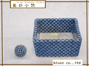 美の小物スーパーデリバリー限定商品　香のセット　鱗紋　美濃焼　日本製