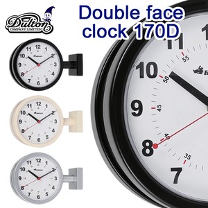 Wall Clock dulton Series face DOUBLE clock