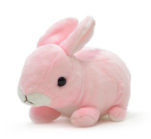 Animal/Fish Plushie/Doll Pink Mochi-rabbit Plushie