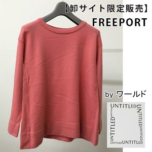 Sweater/Knitwear Wool Blend Knitted Tops Cashmere