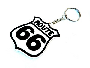 ROUTE66 is the Mother Road!【ルート66ラバーキーチェーン】
