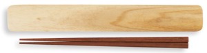 和もよう　木製箸箱セット