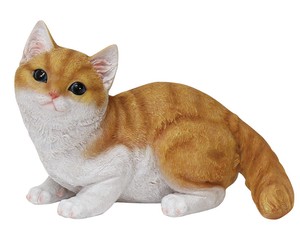 チアフルフレンズ　子猫のマル　☆今にも動き出しそうなリアルな動物のマスコット/置物