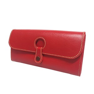 Long Wallet Cattle Leather 5-colors Made in Japan