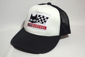 Racing Meshcap（#18-marchal-bk） / レーシング系メッシュキャップ　BK