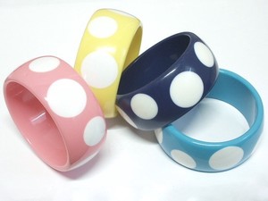Bracelet Colorful Bangle Polka Dot