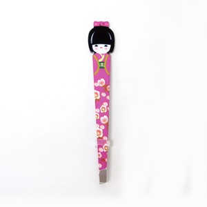 Nail Clipper/File Kokeshi Doll Tweezers Kimono Japanese Sundries