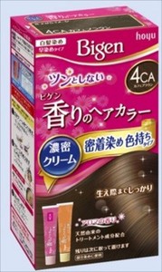 ホーユー　ビゲン　香りのヘアカラー　クリーム　4CA　カフェブラウン 【 ヘアカラー・白髪用 】