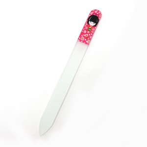 Nail Clipper/File Kokeshi Doll Pink Kimono Japanese Sundries