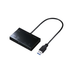 USB3.0カードリーダー UHS-&#8545;対応 5スロット 59メディア対応 ブラック ADR-3ML35BK