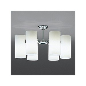 LEDランプ交換型シャンデリア 白熱240W相当 非調光 LED電球5.2W×6 電球色 E17口金 ランプ付 CD-4322-L