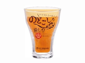 《日本製》クラフトビールグラス　(のどごし)【ビヤグラス】【酒】