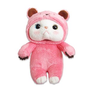 Animal/Fish Plushie/Doll Pink Size S Cat