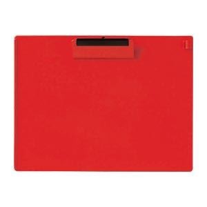 オープン工業 クリップボード A4S 赤 CB-201-RD 00000292
