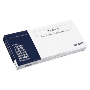 アマノ タイムカード(100枚入)TA TA 00037302