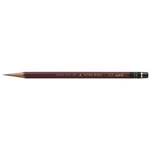 三菱鉛筆 鉛筆 ハイユニ 3B HU3B 00023466