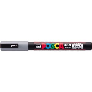 三菱鉛筆 ポスカ PC-3M 灰色 37 PC3M.37 00023600