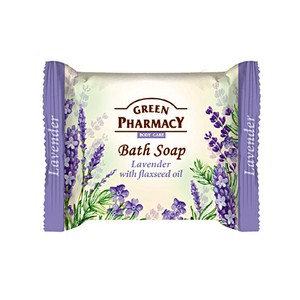 Elfa Pharm Green Pharmacy グリーンファーマシー Bath Soap Lavender with Flaxseed Oil