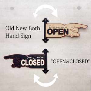Old New シリーズ[Both ハンドサイン "Open & Closed”]