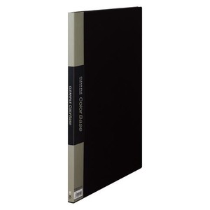 キングジム クリアーファイルカラーベース(S型) 黒 152Cｸﾛ 00010613