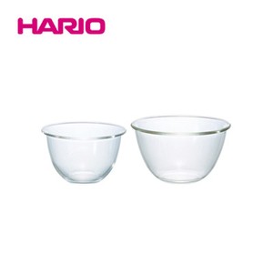 『HARIO』耐熱ガラスボウル2個セット MXP-2606   HARIO（ハリオ）