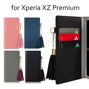 【Xperia XZ Premium】 Tassel Jacket(タッセルジャケット）