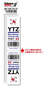 AP-120/YTZ/Billy Bishop Toronto City/ビリー・ビショップ・トロント・シティー空港