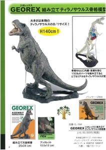 【恐竜骨格模型】GEOREX 組立て ティラノサウルス骨格模型