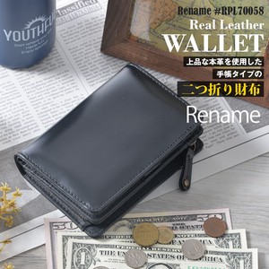Bifold Wallet Genuine Leather M