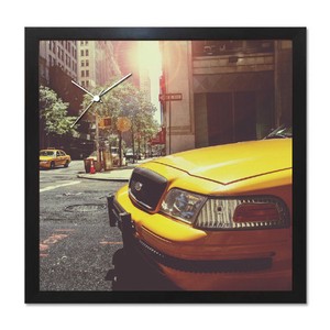 [アート+時計]A-CLOCK/Yellow Cab