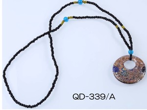 Glass Necklace/Pendant Necklace M 3-colors