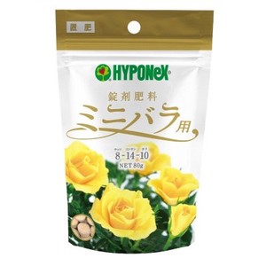 ハイポネックスジャパン　錠剤肥料　ミニバラ用　80g 【 園芸用品・除草剤 】