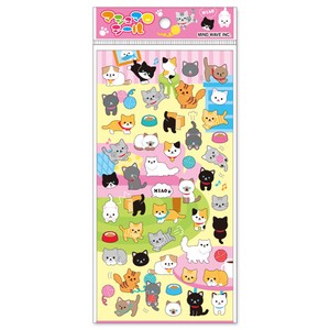 Stickers Marshmallow Stickers Very Merry Cats