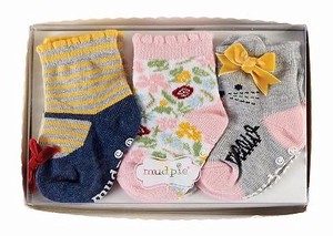 Babies Socks Garden Socks 3-pairs