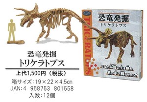 【恐竜発掘シリーズ】トリケラトプス