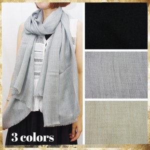 Thick Scarf Wool Blend Scarf Simple 3-colors