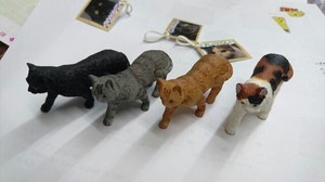 在庫処分★猫のキーホルダー　人気の犬シリーズの猫バージョン