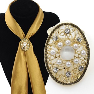 Jewelry Pearl Kimono Brooch