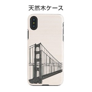 【iPhone XS/Xケース】【天然木】Hand Bridge（ハンドブリッジ）