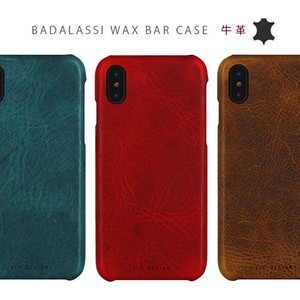 【iPhone XS/Xケース】【本革】Badalassi Wax Bar case（バダラッシーワックスバーケース）