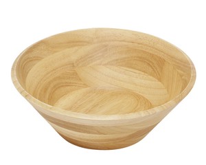 ラバーウッド　ラウンドボール　(XL)　☆環境にやさしいラバーウッド製の食器☆木製ボウル