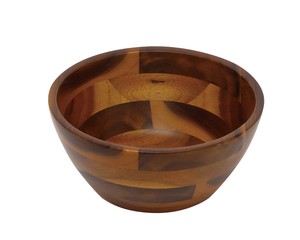 アカシア　サラダボール2型　(L)　☆環境にやさしいアカシア製の食器☆木製ボウル