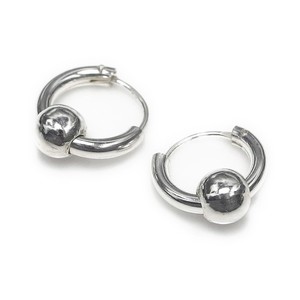 Pierced Earrings Silver Post sliver 2Way Simple 2.0mm
